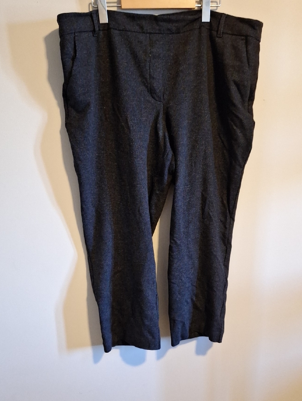 Reitmans Dark Charcoal Straight Leg Pants Petite